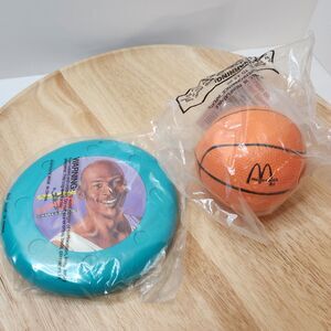 1991 McDonald’s Michael Jordan Fitness Challenge Toys Unopened